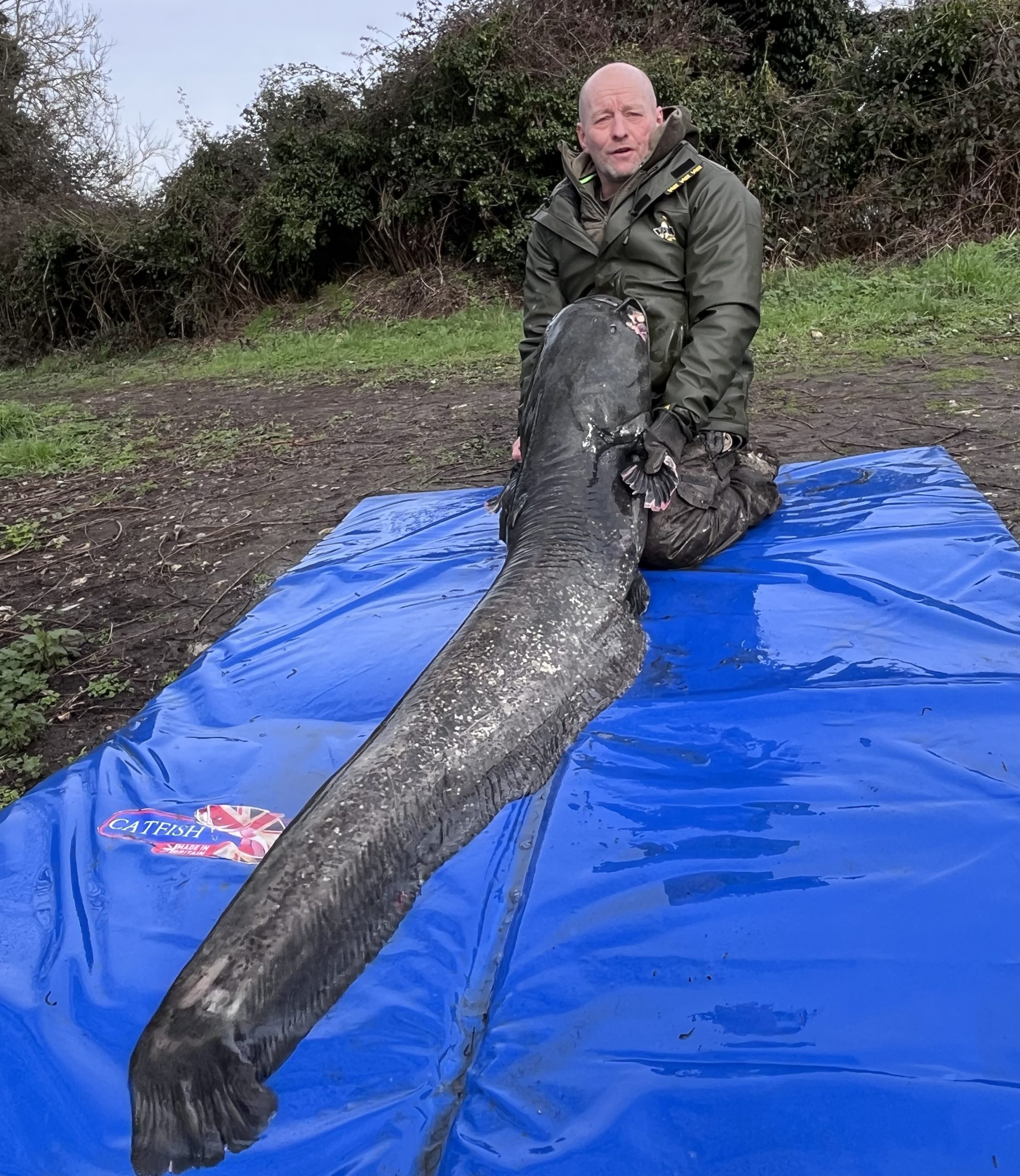 Catfish Bait uk unhooking  Mat